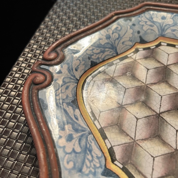 MACKENZIE CHIKD PLATTER. SIGNATURE VITORIA a& RICHARD. LOVELY ♥️♥️♥️ - Picture 11 of 14